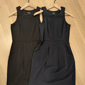 ISO Theory Kabee shift dress size 2 in true black